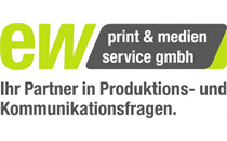 Logo von Druckerei ew print & medien service gmbh